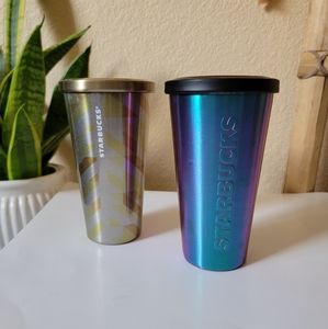 Starbucks Metal Grande Tumbler Cups